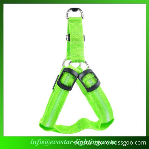 2015 High-technology Night LED Pet Dog Vest Harness Supplier